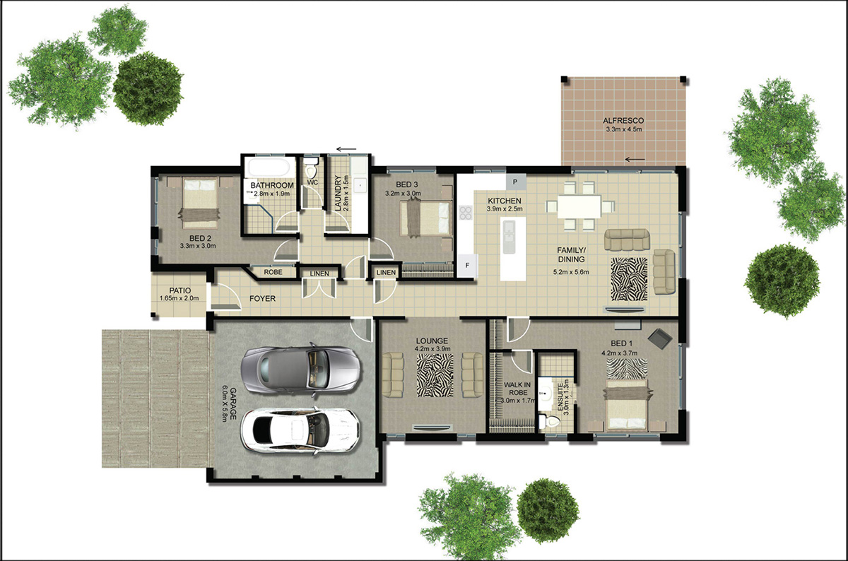 autocad 2d floor plan - FiverrBox